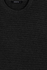 Charcoal Men's Round Neck Sweater